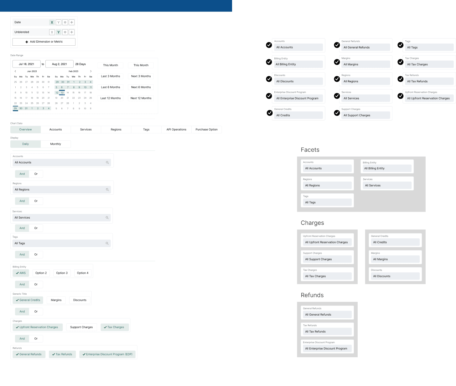 Filter grouping — validation iteration